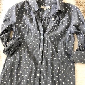 Loft collared button up